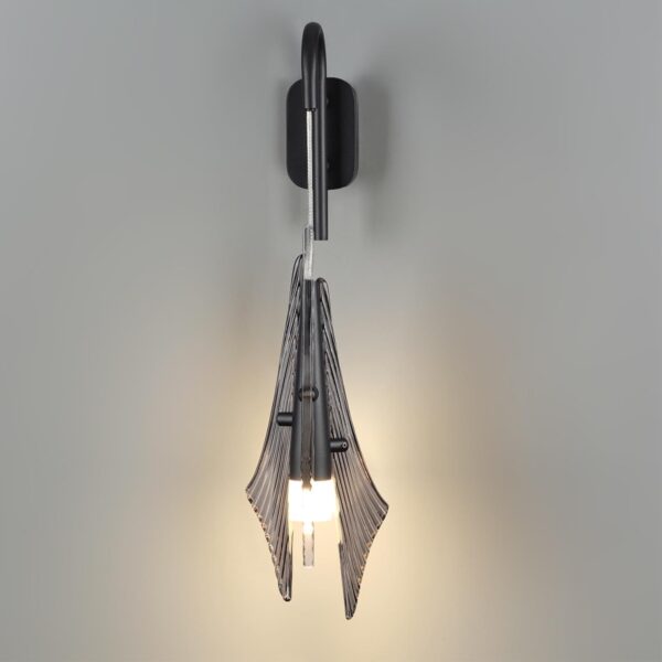 5442/6WL L-VISION ODL_EX26 черный/дымчатый/металл/стекло/акрил Бра LED 6W 3000K 633Лм AFALINA — изображение 5