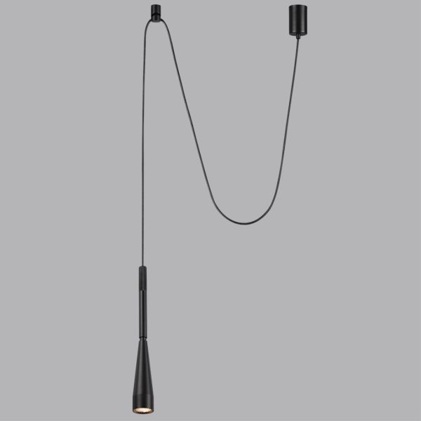 7030/6L HIGHTECH ODL26 Подвесной светильник  черный/металл/металл IP20 LED 6W 389Лм 38° 3000K 220-240V PIX — изображение 6