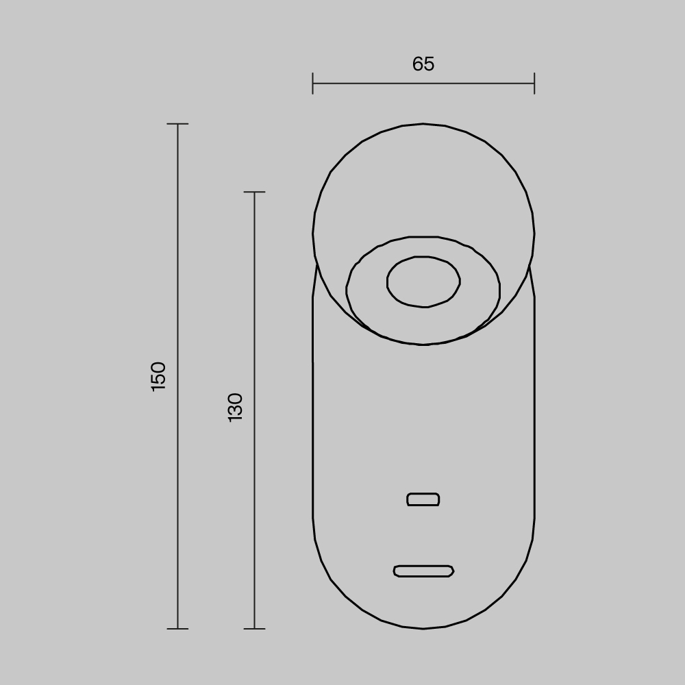 Настенный светильник (бра) Maytoni MOD434WL-L5BS3K — изображение 5