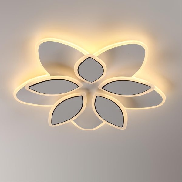 8014/75CL LEDIO LN25 белый/белый металл/акрилл Потолочный светильник LED 75W 220V 3000-6000K LOTUS — изображение 5