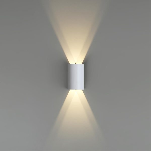 7126/4WL NATURE ODL25 Фасадный светильник белый/металл IP54 LED 5W 115°  220-240V BAR — изображение 3