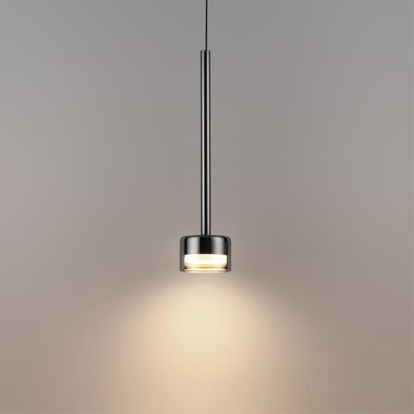 7150/10L HIGHTECH ODL26 Подвесной светильник  черный/ дымчатое стекло/металл IP20 LED 10W 800Лм 3000K 180° 220V LASLO — изображение 6