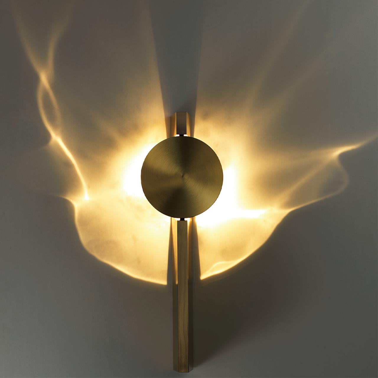 7096/3WL HIGHTECH ODL25 259 Настенный светильник бронза/металл/нерж сталь IP20 LED 3W 3000K 220V REFLECTION — изображение 6