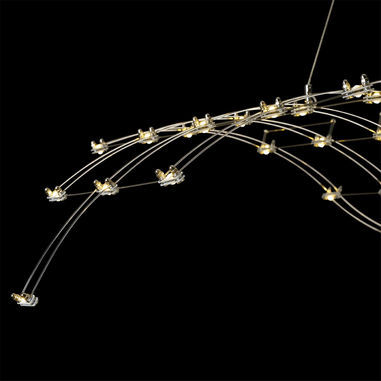 7057/45L HIGHTECH ODL25 507 Подвесной светильник нерж/сталь IP20 LED 3000K 220V WELKIN — изображение 3