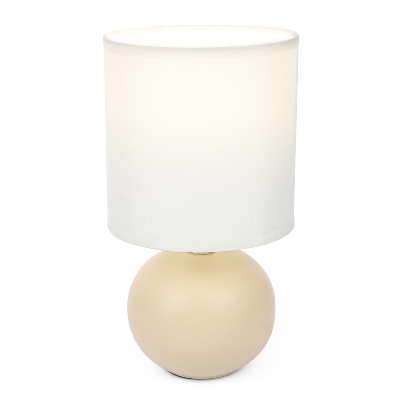 8224/1T CLASSI LN25 383 желтый, керамика/текстиль Настольная лампа E14 1*40W 220V OCTAVIA — изображение 3