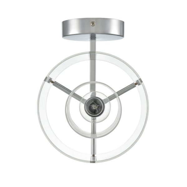 8261/1W MODERNI LN26 металл/стекло, хром/прозрачный Бра E14 1*40W 220V VERDI — изображение 6