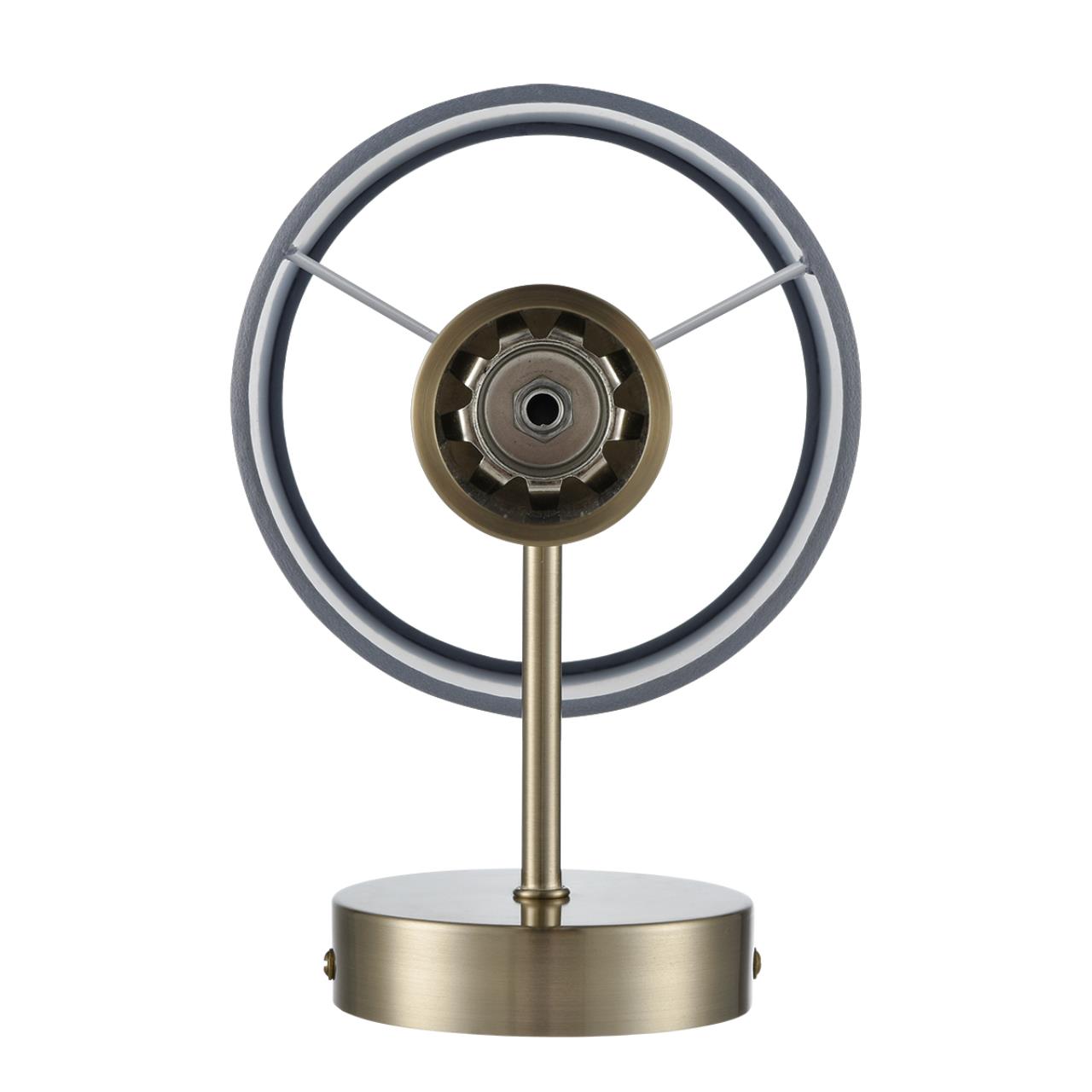 8108/1W MODERNI LN25 131 латунь титаниум/серый, металл/текстиль/стекло Бра E14 40W 220V DAMONA — изображение 7