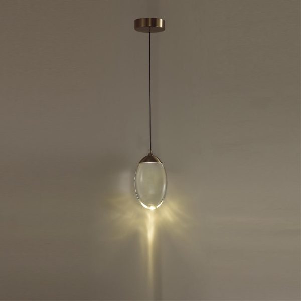 7159/3L HIGHTECH ODL26 Подвесной светильник бронза/хрусталь/металл IP20 LED 3W 400Лм 3000K 220-240V PURA — изображение 5