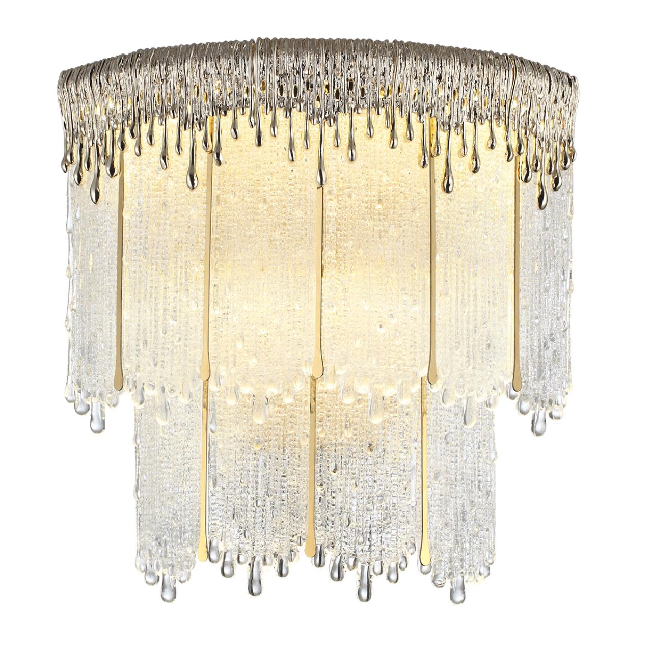 5091/20WL L-VISION ODL25 563 золотой/прозрачный/стекло Бра LED 20W 3700K 1506Лм CLEO — изображение 3