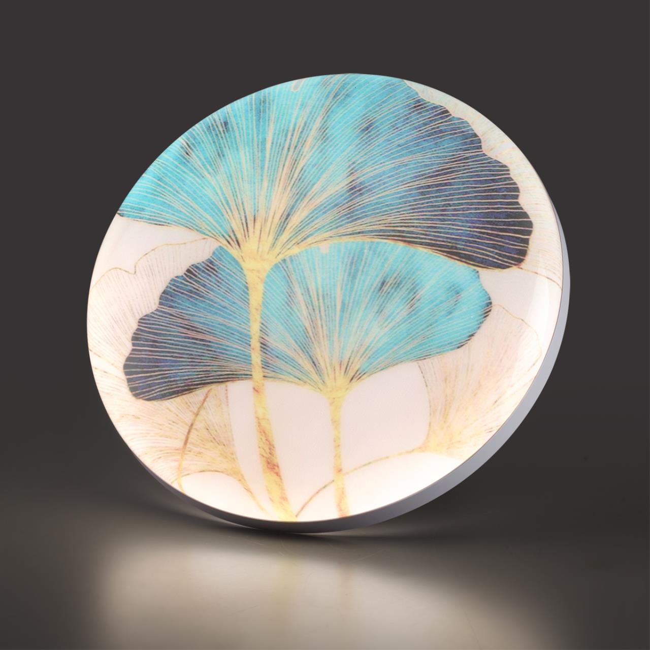 7747/DL PALE SN 124 Светильник светодиодный потолочный пластик/белый/мульти LED 48Вт 3000-6000К D380 IP43 пульт ДУ FLOREN — изображение 5