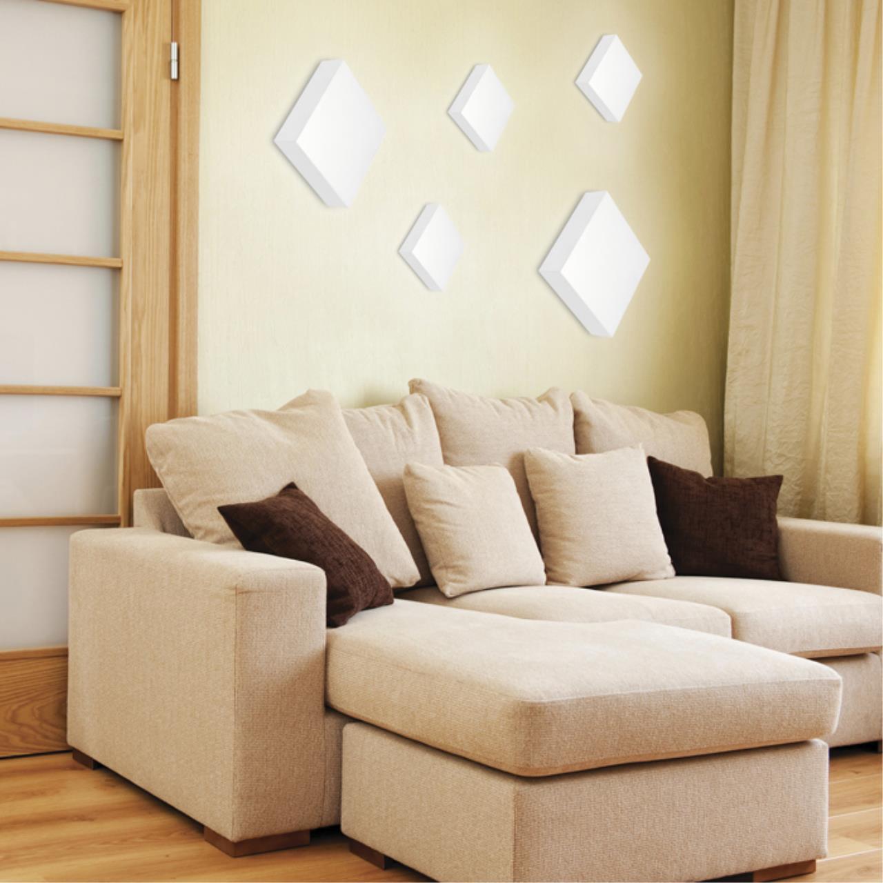 358111 OVER NT19 402 белый Накладной светильник IP20 LED 4000K 16W 85-265V ORNATE — изображение 3