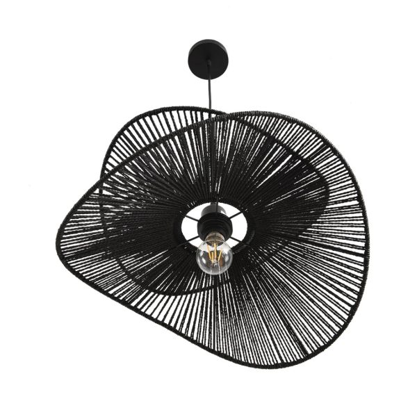 8382/1 ECO LN черный, металл/джутовый шнур Подвес E27 40W 220V ROPE — изображение 5