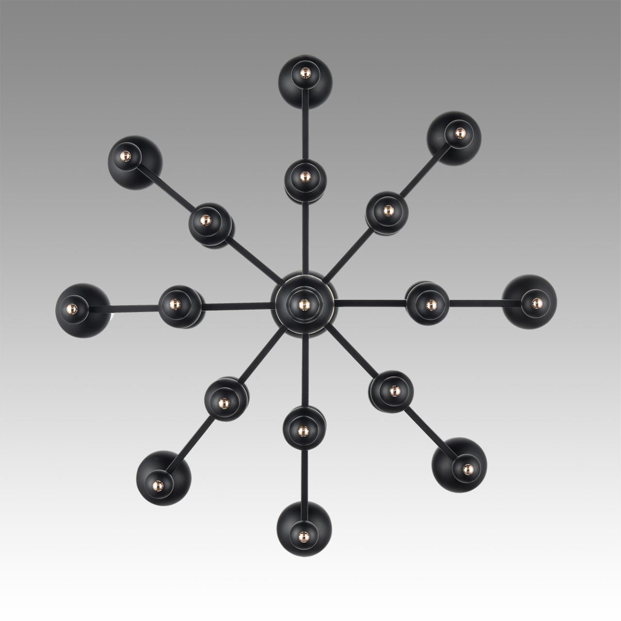 8106/8 MODERNI LN25 120 черный/золото, металл Люстра Е14 8*40W 220V NANA — изображение 7