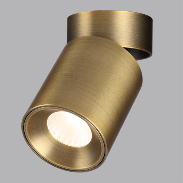 7131/7CL HIGHTECH ODL26 Потолочный светильник бронза/металл IP20 LED 7W 75Лм 3000K 36° 220-240V TURNO — изображение 6