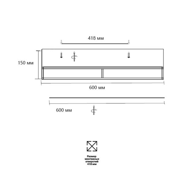 7723/100L AVRA LED SN 055 Светильник металл/пластик/белый/черный/золотой LED 100Вт 3000-6000K D600 IP20 пульт ДУ LOFTY — изображение 6