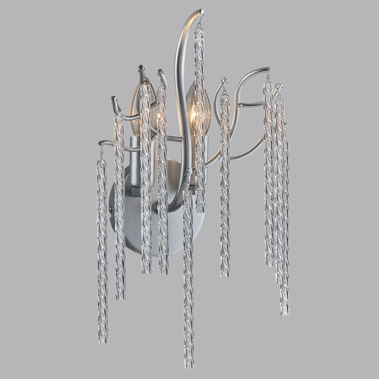 6521/2W CLASSI LN23 44 серебристый Бра E14 2*40W 220V MISS — изображение 4