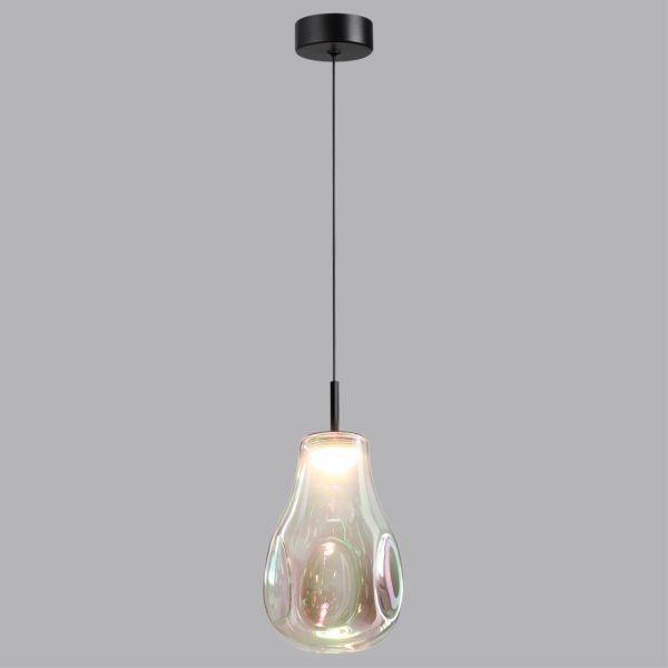 5098/4LB PENDANT ODL25 423 черный/бензиновый/металл/стекло Подвес LED 4W 4000K 388Лм NAVE — изображение 5