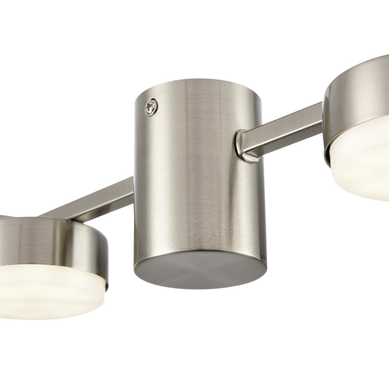 8116/6C COMFI LN25 208 никель, металл Люстра потолочная LED GX53 6*7W 220V SANATA — изображение 4