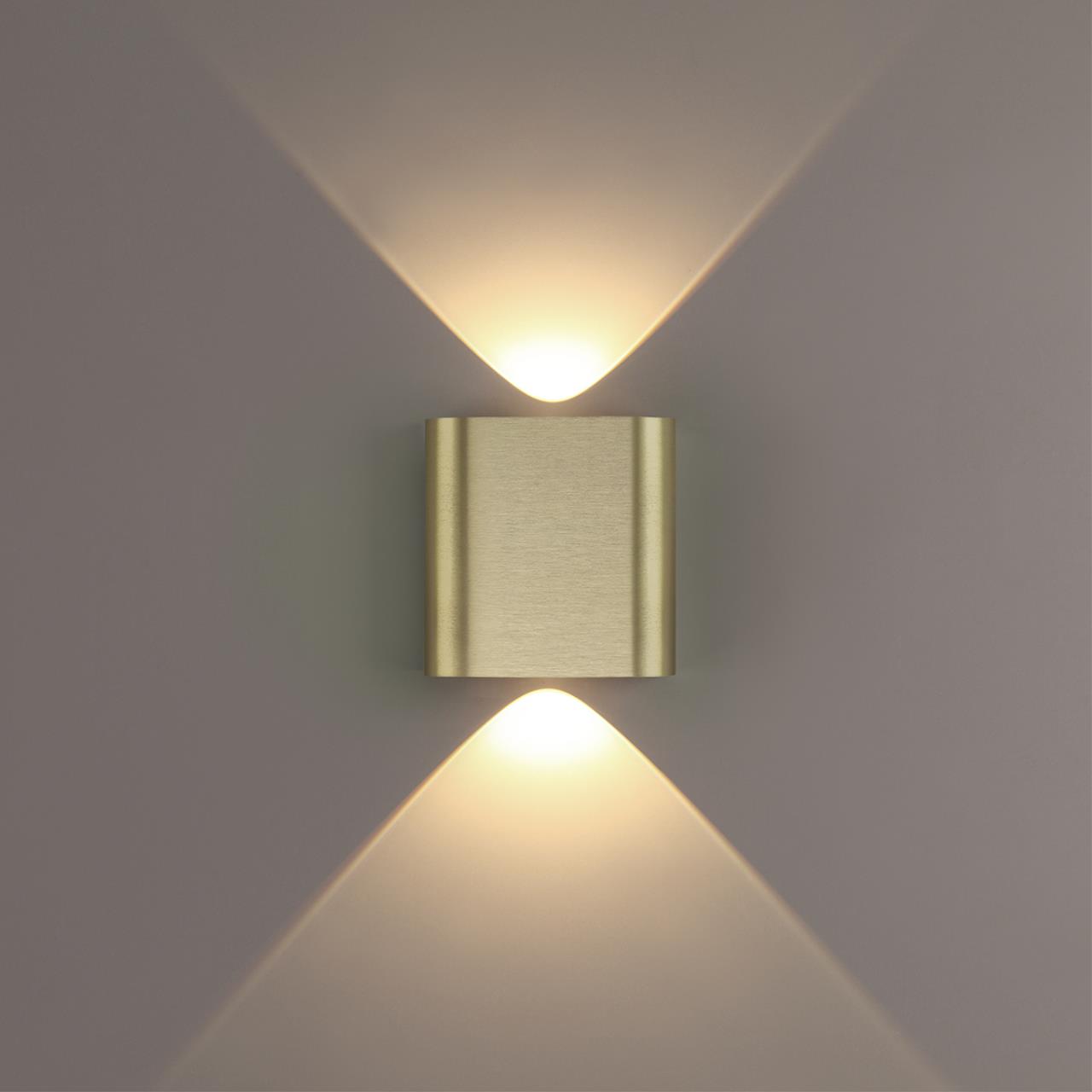 7107/2WL HIGHTECH ODL26 Настенный светильник бронза/металл IP20 LED 2W 3000K 220V MAGNUM