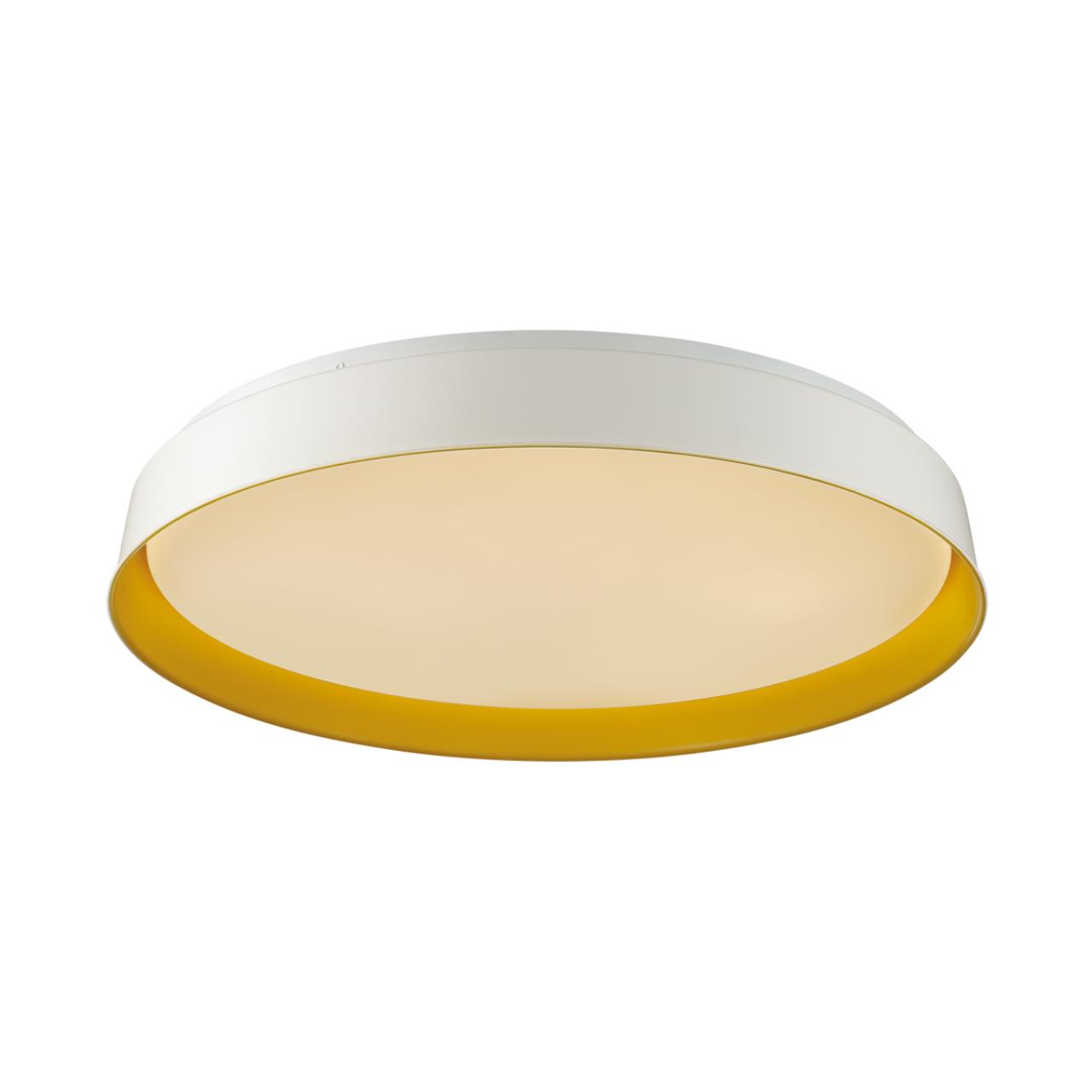 7711/EL COLOR SN 157 Светильник пластик/желтый LED 70Вт 3000-6000К D510 IP43 пульт ДУ TUNA YELLOW — изображение 8