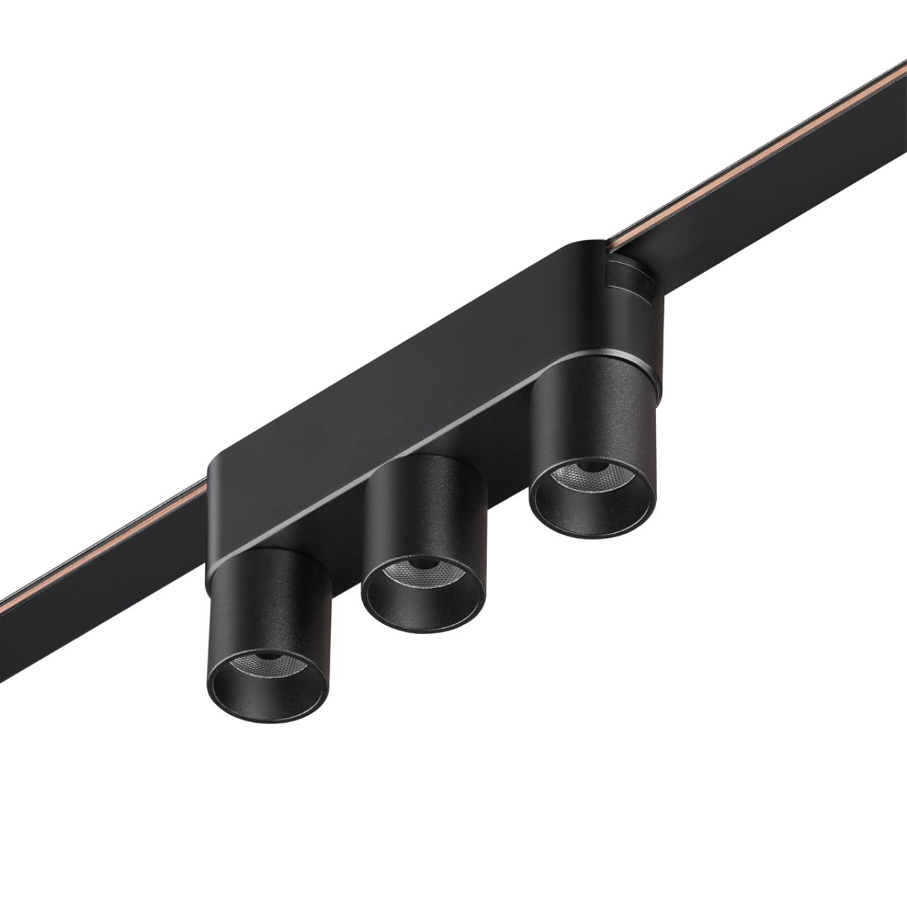 359477 SHINO NT24 108 черный Трековый смарт-светильник для низковольтного шинопровода с двумя режимами работы IP20 LED 6W 24V 3000-6000K EASY — изображение 3
