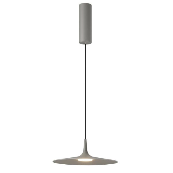 7038/12L HIGHTECH ODL25 305 серый/металл/акрил Подвесной светильник IP20 LED 12W 3000K AC90-260V SOMBRA — изображение 4