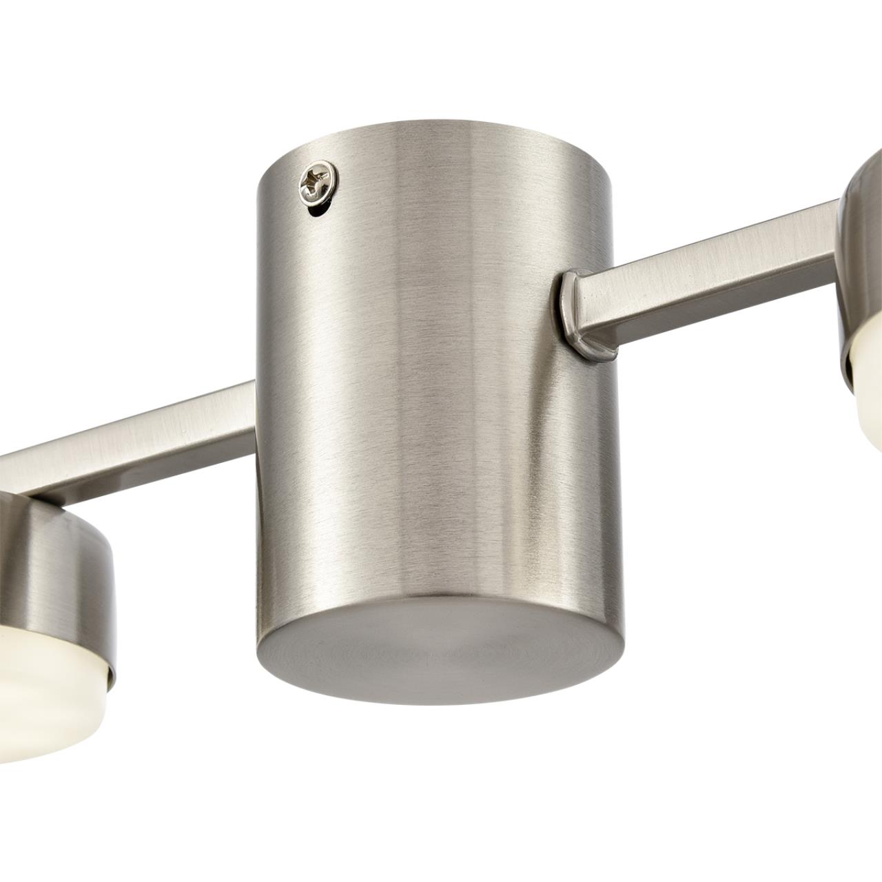 8116/4C COMFI LN25 208 никель, металл Люстра потолочная LED GX53 4*7W 220V SANATA — изображение 4