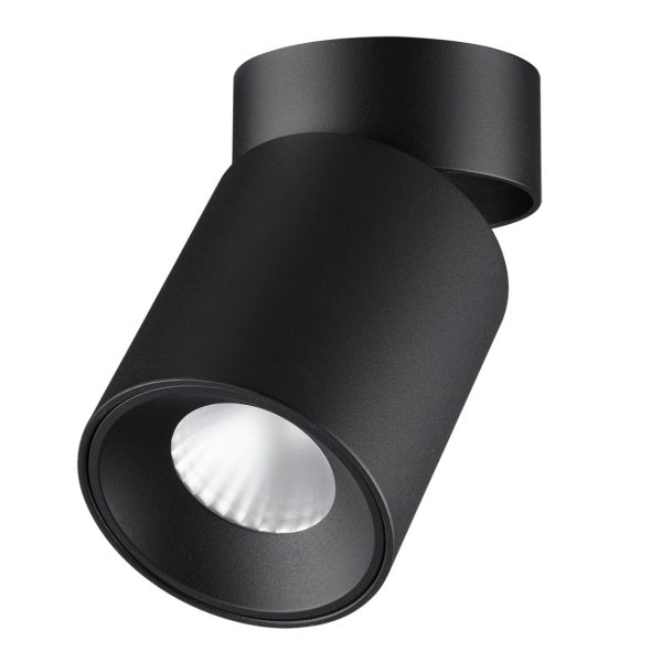 7132/7CL HIGHTECH ODL26 Потолочный светильник черный/металл IP20 LED 7W 75Лм 3000K 36° 220-240V TURNO
