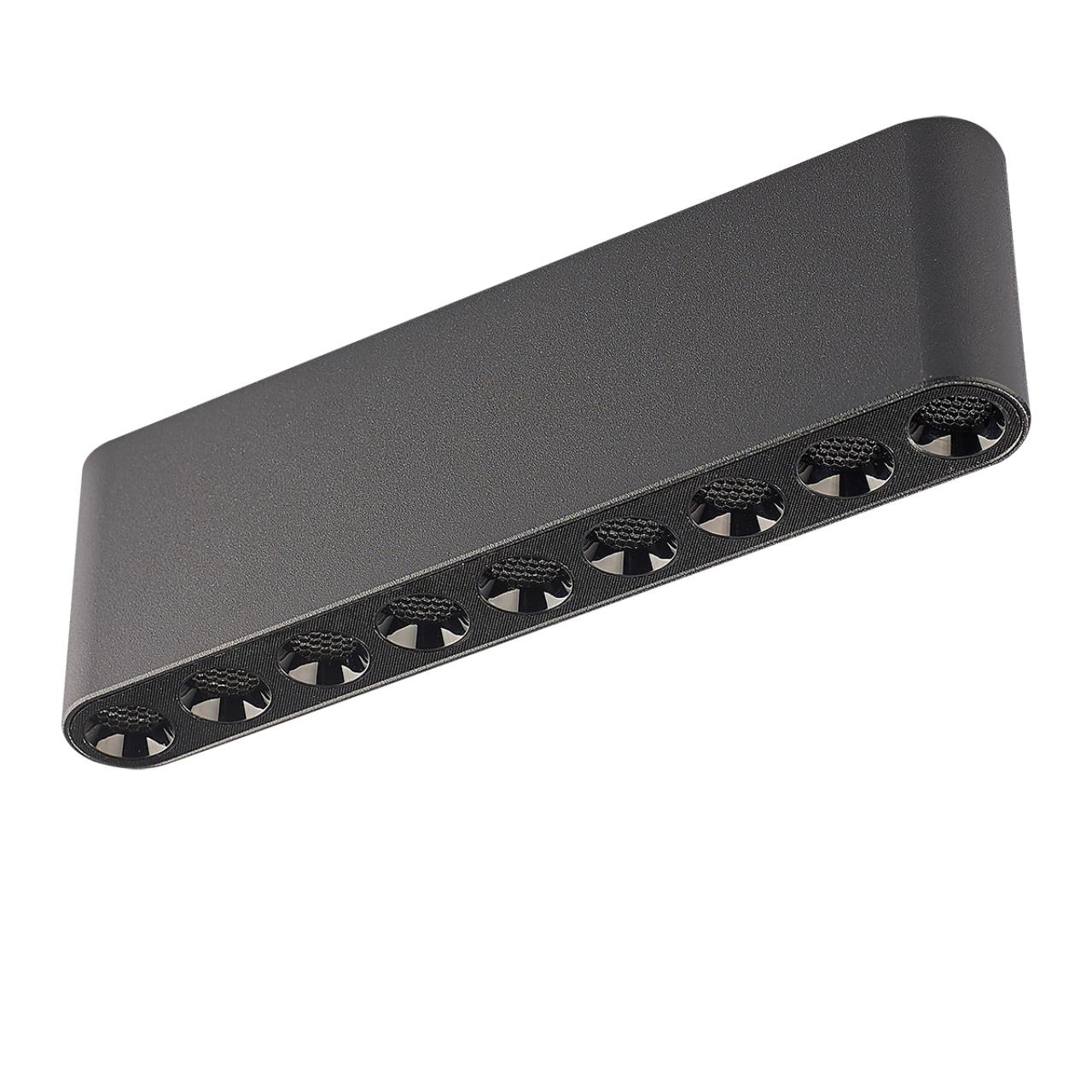 7092/21CL HIGHTECH ODL25 399 Потолочный светильник черный/металл/акрил IP20 LED 13W 988Лм 3000K 220V SMALL