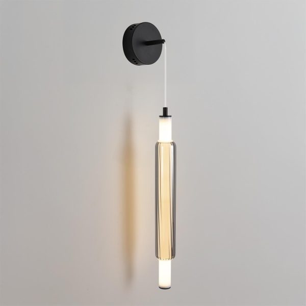 6556/15WCL LEDIO LN26 черный/дымчатый, металл/акрил/стекло Бра/подвес LED 15W 4000К 220V TRENDY — изображение 3