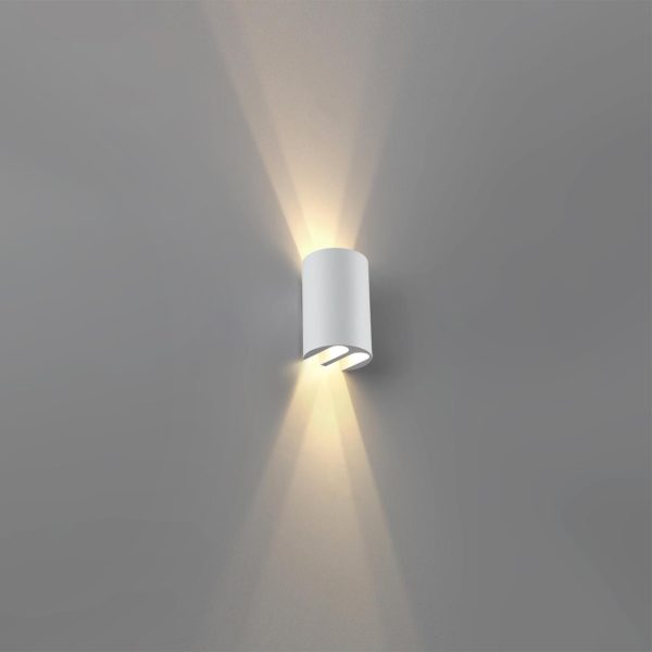7126/4WL NATURE ODL25 Фасадный светильник белый/металл IP54 LED 5W 115°  220-240V BAR — изображение 5