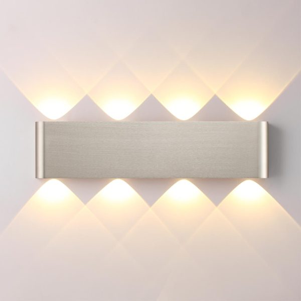 7106/8WL HIGHTECH ODL26 Настенный светильник матовый никель/металл IP20 LED 8W 3000K 220V MAGNUM — изображение 3