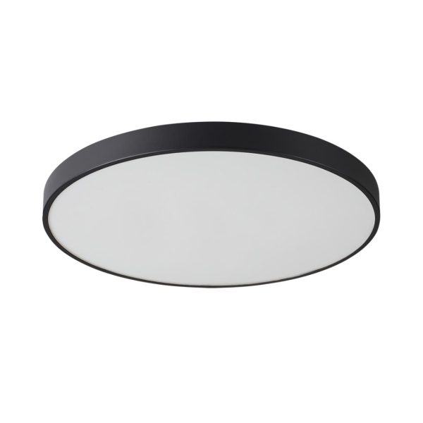 7756/92L MITRA LED SN 097 Светильник металл/акрил/черный LED 80Вт+12Вт(подсветка) 3000K D800 IP20 QUASAR — изображение 3