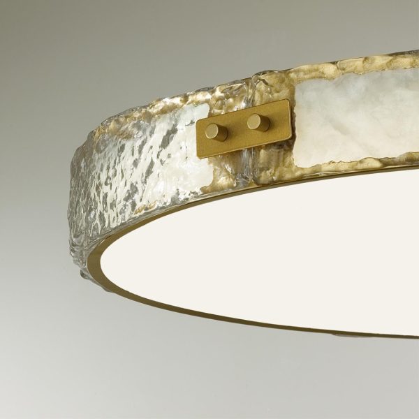 7722/140L PIKO LED SN 020 Светильник металл/пластик/стекло/белый/золотой LED 140Вт 3000-6000K D800 IP20 пульт ДУ FELICE — изображение 6