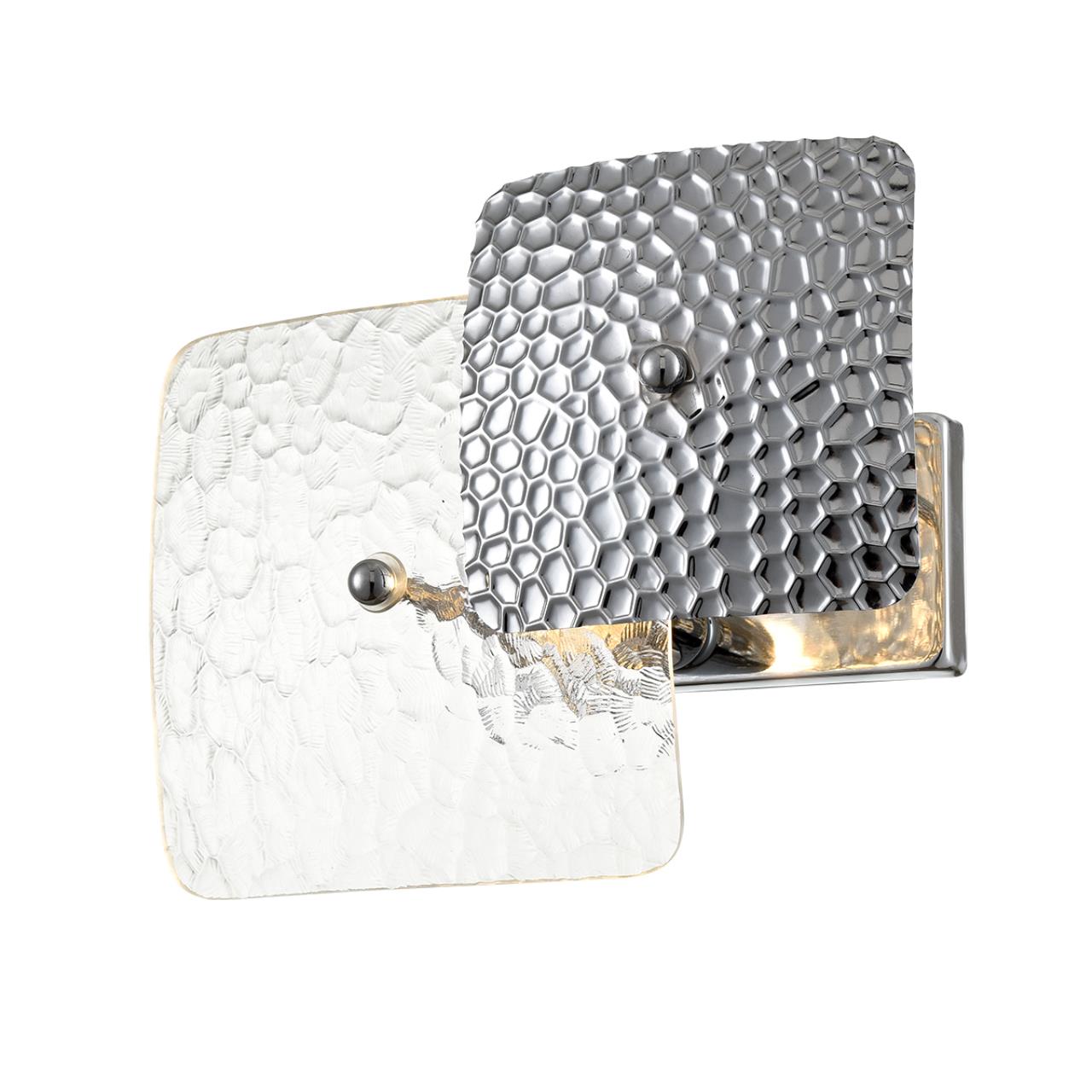 6588/1W MODERNI LN25 146 хром/тонированное стекло, металл/стекло Бра E14 1*40W 220V LIBERTI — изображение 3