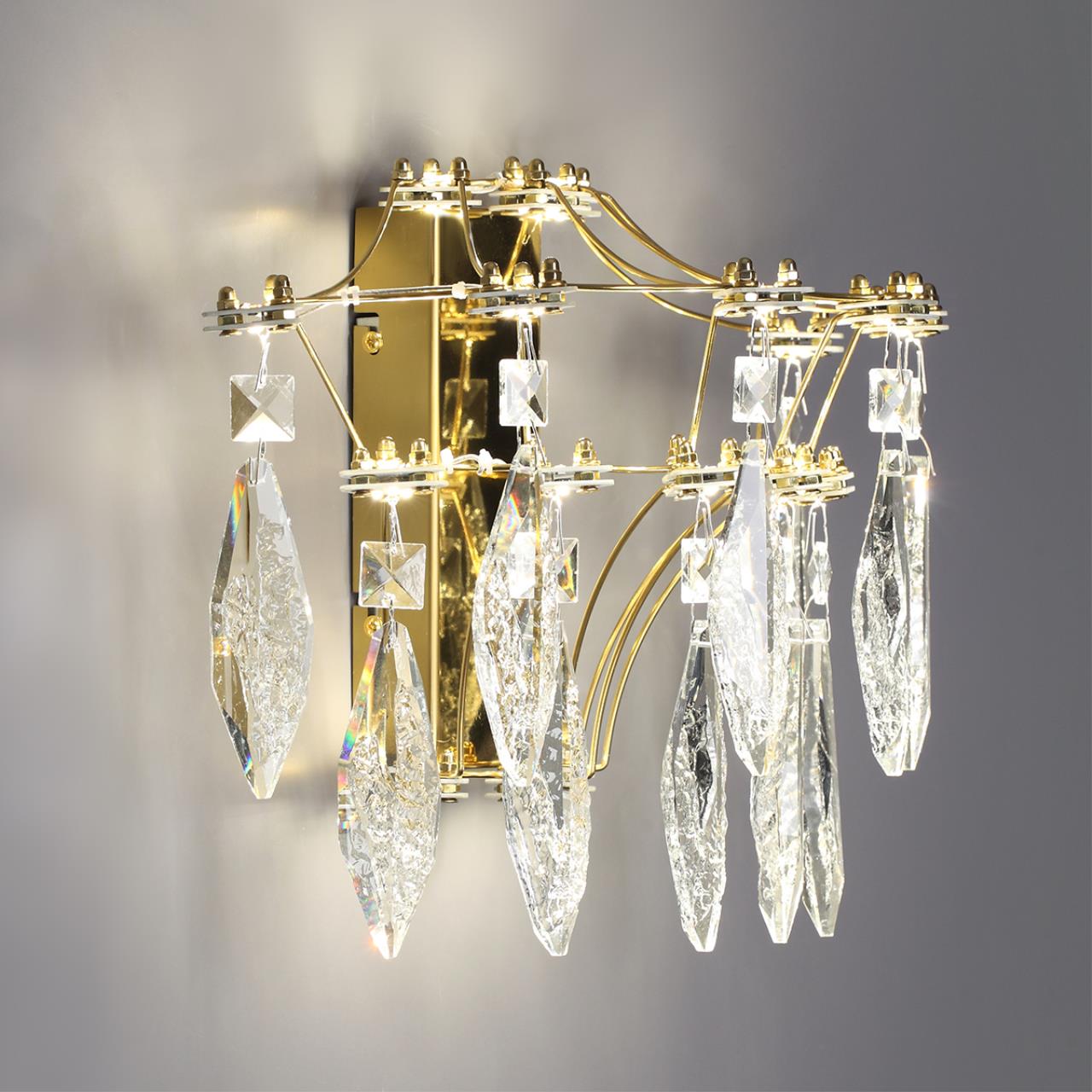 7000/25WL CLASSIC ODL_EX25 83 Настенный светильник металл/хрусталь/нерж сталь IP20 LED 25W 4000K 220-240V FLAMENCO — изображение 6