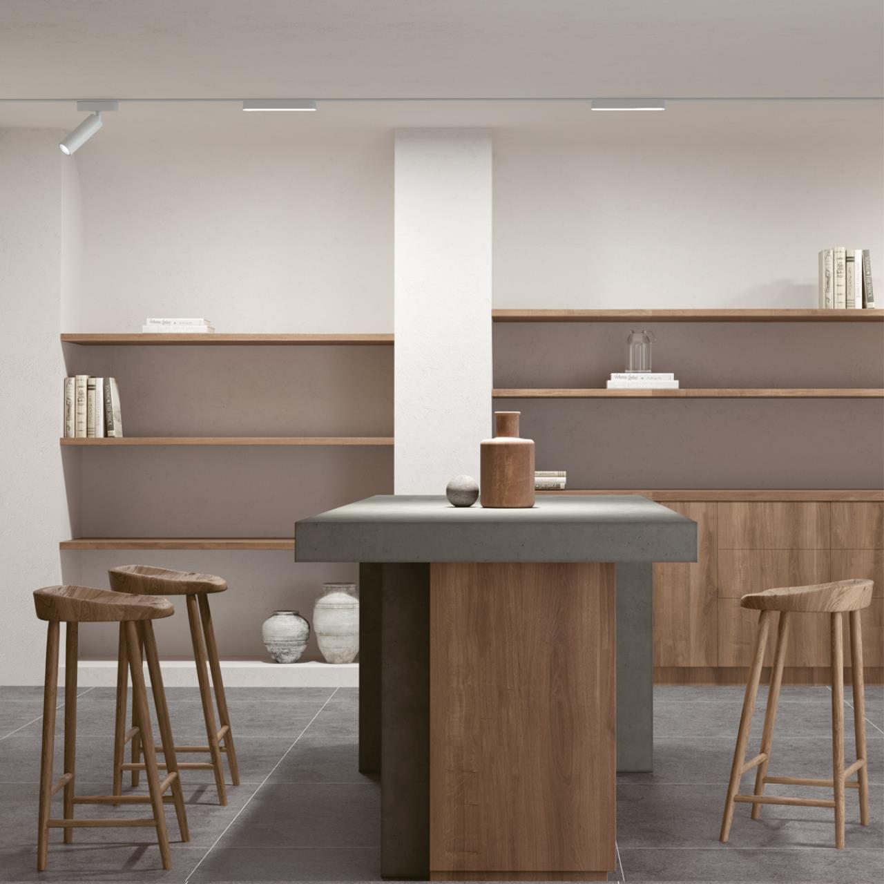 359085 SHINO NT23 182 белый Трековый светильник для низков. шинопровода IP20 LED 4000K 7W 48V 630Лм SMAL — изображение 5