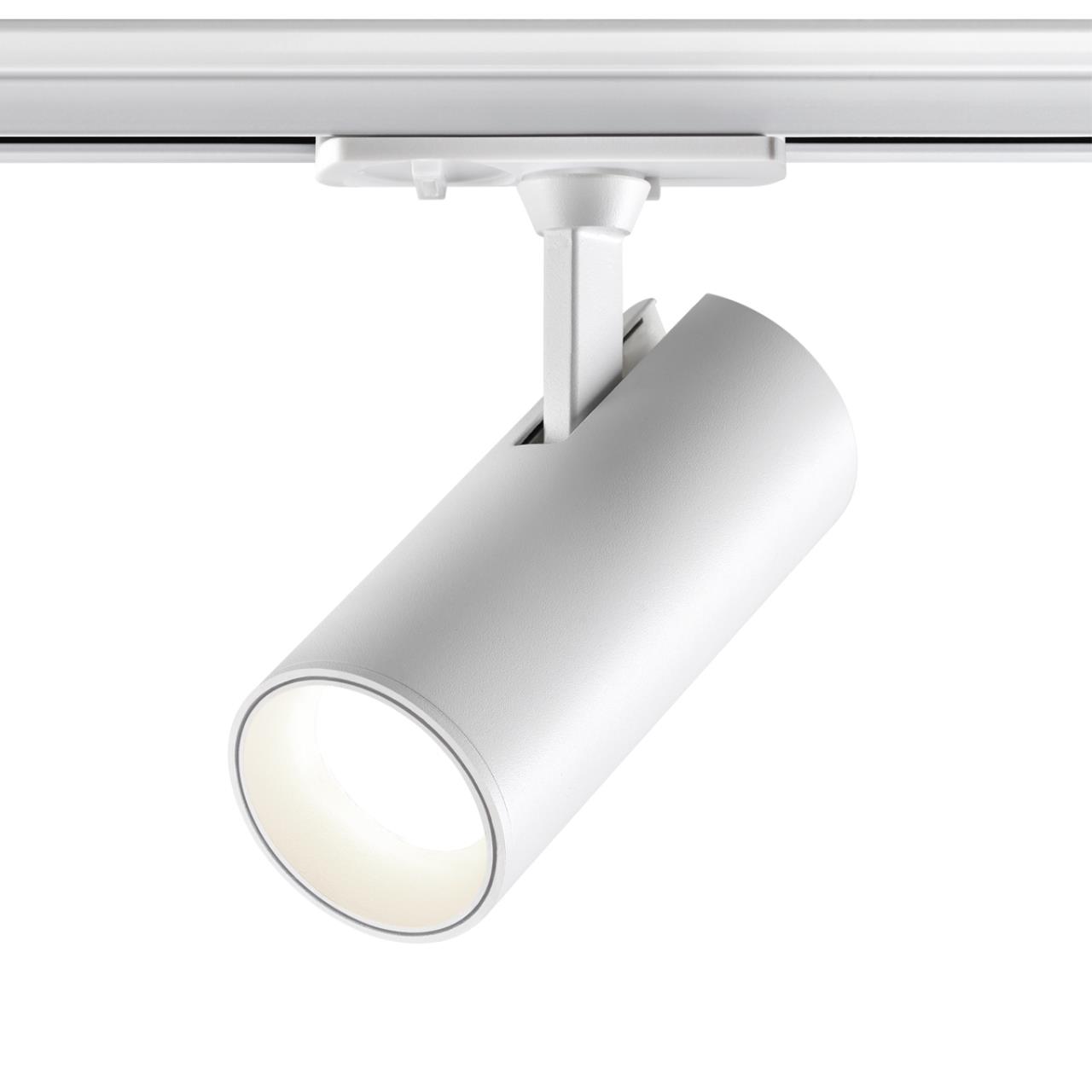 359156 PORT NT23 200 белый Светильник трековый однофазный двухжильный IP20 LED 24W 220V 4000К 2300Лм SELENE — изображение 3