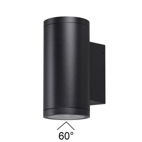7142/24WL NATURE ODL25 Настенный светильник черный/металл IP65 LED 24W 1252Лм 60° 3000K 85-265V LONG