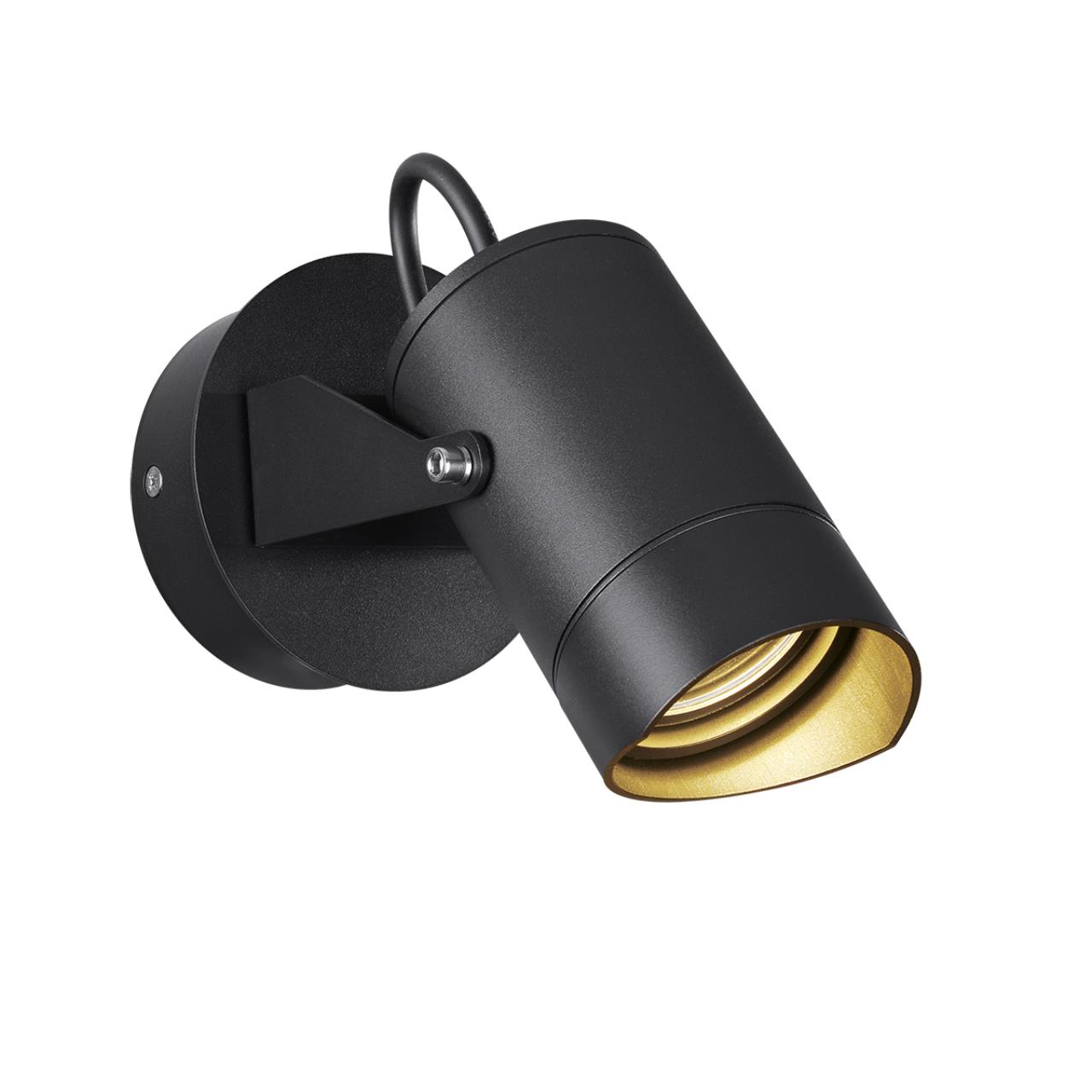 6647/10WL3 NATURE ODL25 725 черный/металл Настенный светильник IP54 LED 10W 3000K 38° AC85-265V STIMA — изображение 3