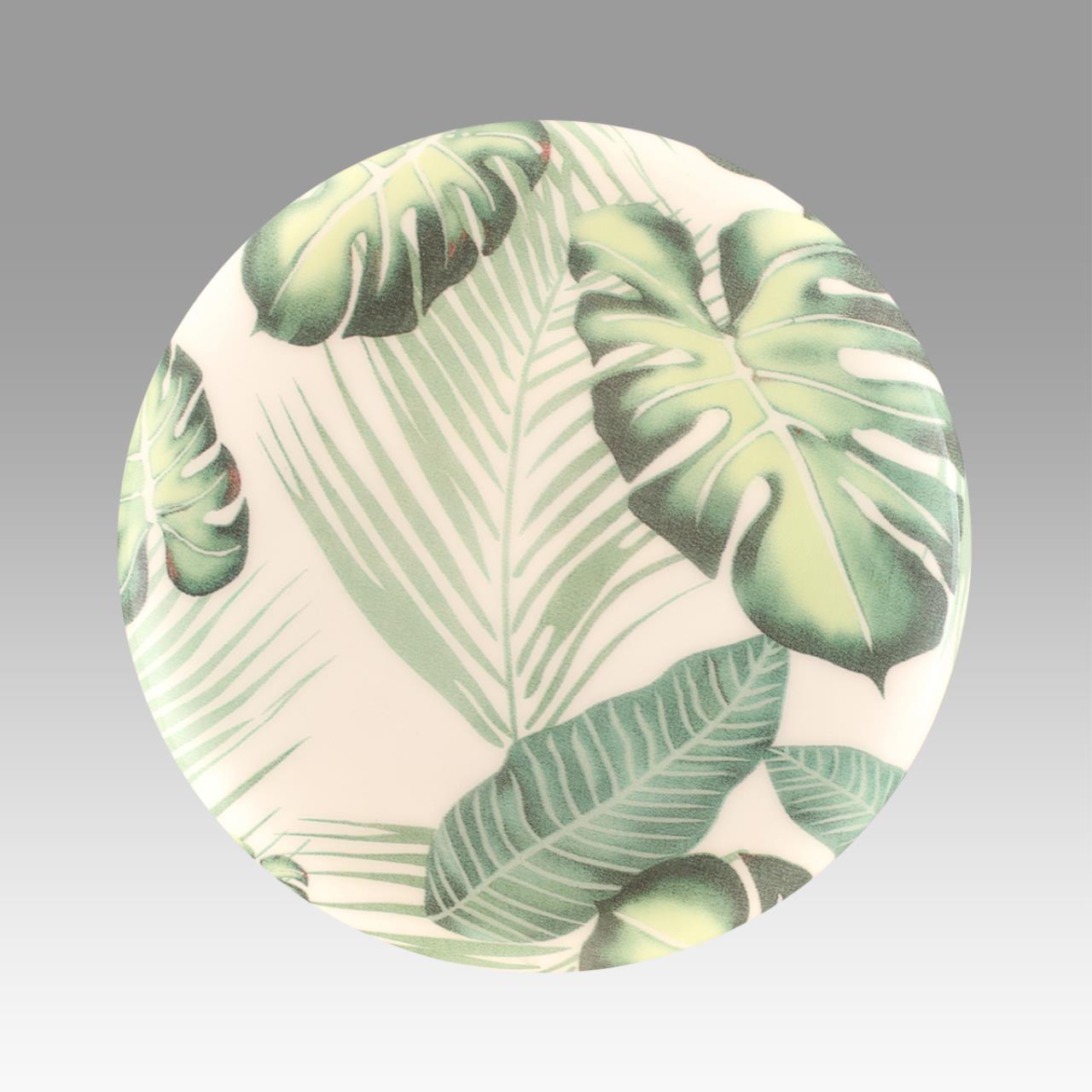 7748/DL PALE SN 125 Светильник светодиодный потолочный пластик/белый/зеленый LED 48Вт 3000-6000К D380 IP43 пульт ДУ FLORI — изображение 7