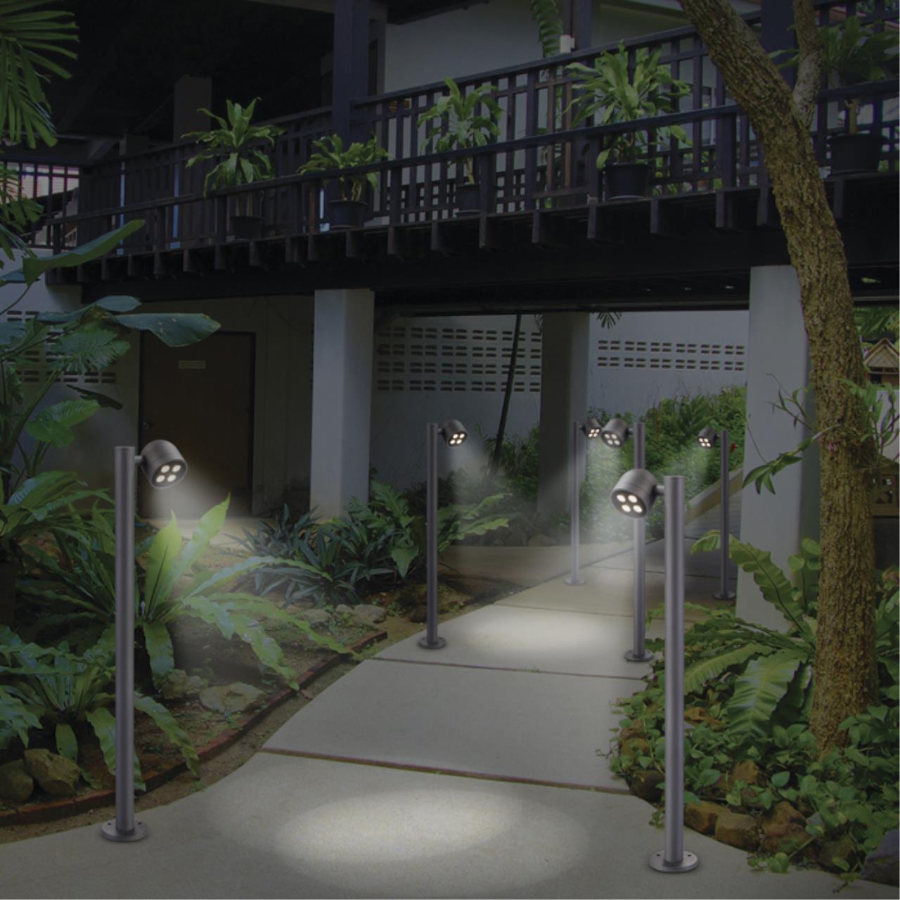 358115 STREET NT19 366 темно-серый Ландшафтный светильник IP65 LED 3000К 10W 100-240V GALEATI — изображение 3