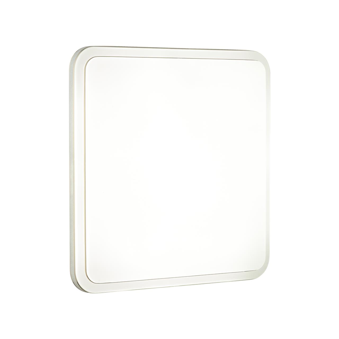 7613/CL PALE SN 217 Светильник пластик/белый/серебристый/золотой LED 30Вт 4000К 350х350 IP43 SEVA — изображение 3