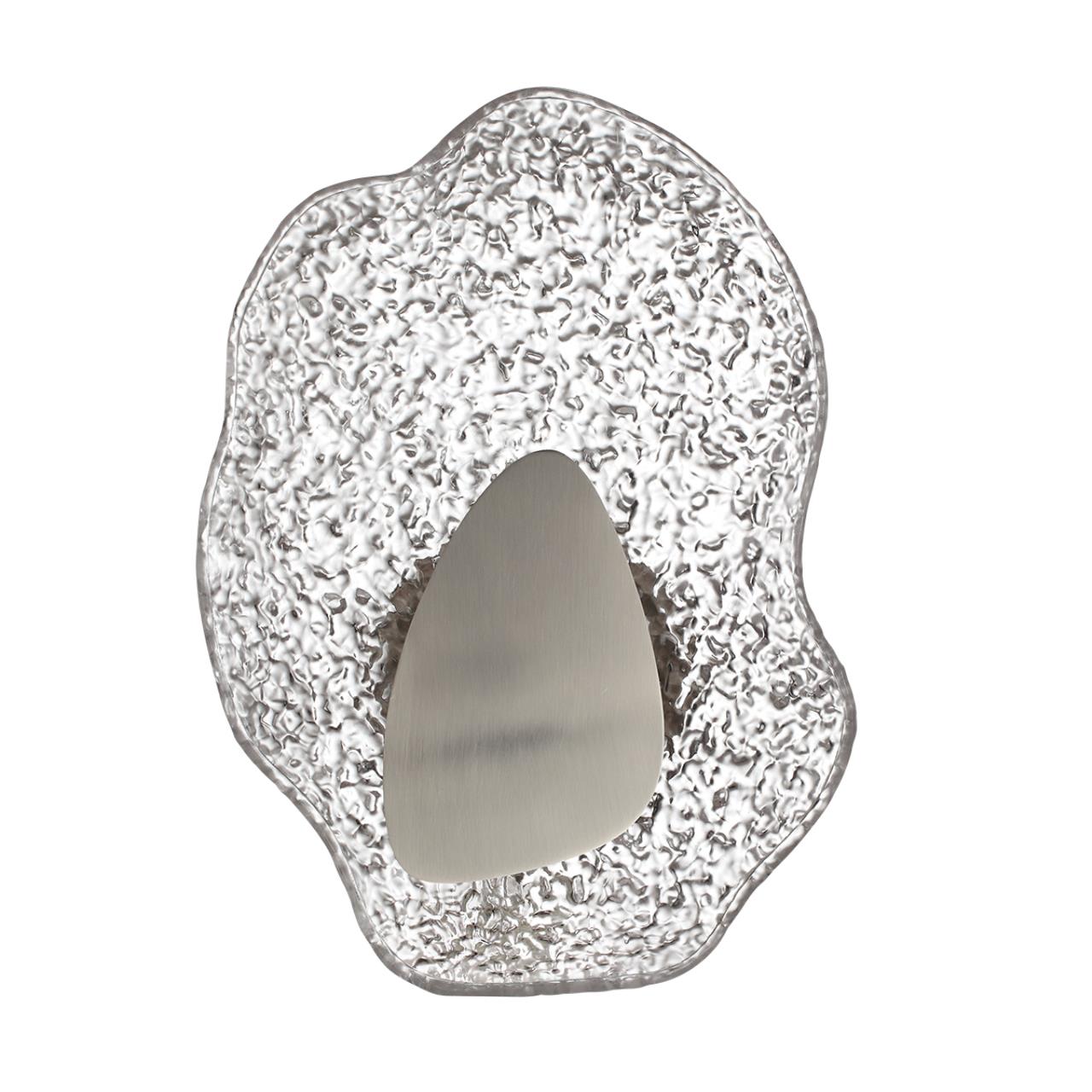 5460/12WL L-VISION ODL_EX26 никель/прозрачный/никель/металл/стекло Настенный светильник LED x 12W 3000K CORALLA