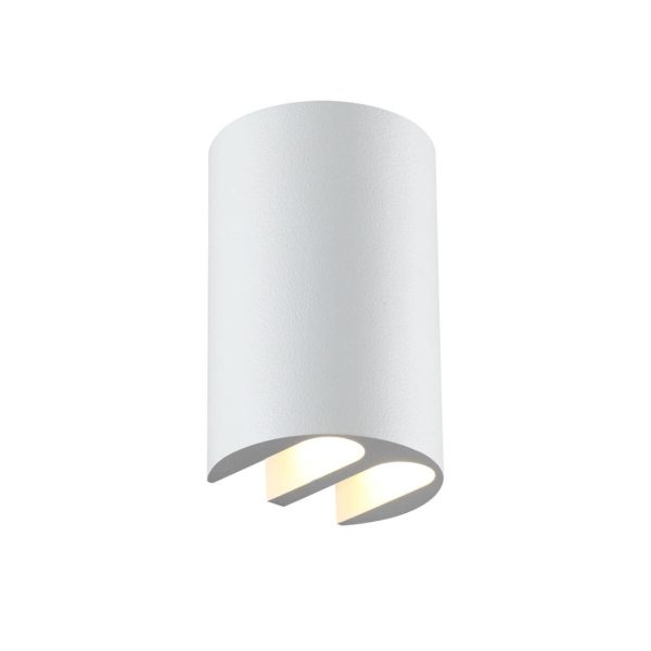 7126/4WL NATURE ODL25 Фасадный светильник белый/металл IP54 LED 5W 115°  220-240V BAR — изображение 4