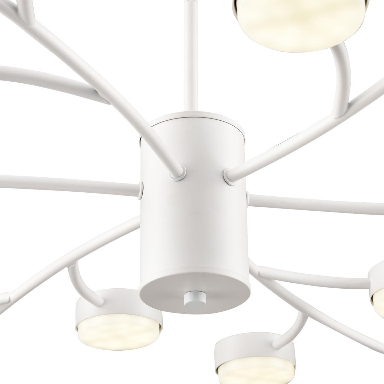 8265/18 COMFI LN26 металл, белый Люстра GX53 LED 18*7W 220V TORINA — изображение 4