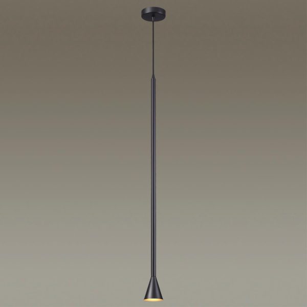 3884/1B HIGHTECH ODL20 477 черный/металл Подвесной светильник LED GU10 7W 220V PIPA — изображение 5