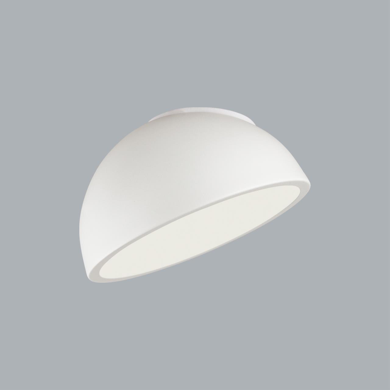 7657/11L MITRA LED SN 084 Светильник пластик/белый LED 11Вт 4000K D200 IP20 PLUTO WHITE — изображение 4