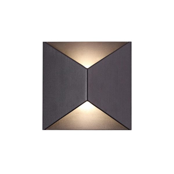 3907/10WL HIGHTECH ODL20 387 черный/металл Настенный светильник LED 3500K 120° 10W 220V IP65 TIBRO