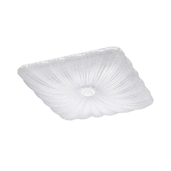 7730/72L PIKO LED SN Светильник металл/пластик/белый/прозрачный LED 72Вт 3000-6000K 490х490 IP20 пульт ДУ FORTUNA — изображение 3